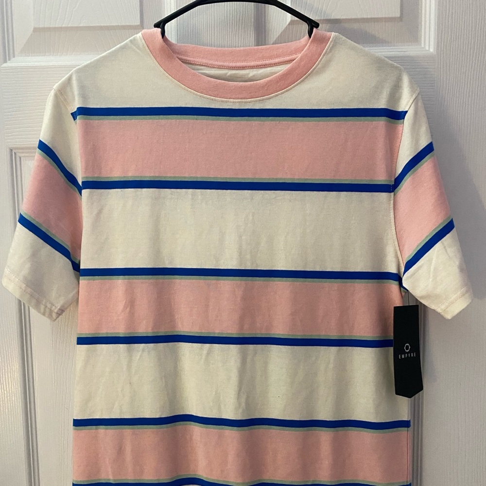 Emp totally stripe shirt (men small )